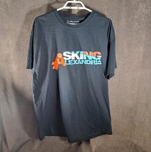 Asking Alexandria Reckless & Relentless Graphic Tee Designed by Mich VG XL